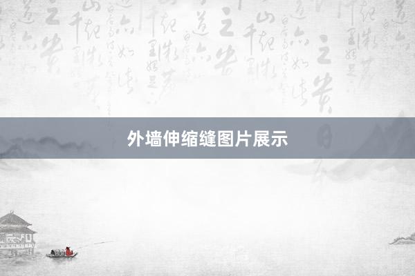 外墙伸缩缝图片展示